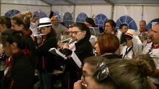 LHarmonie de Marcillac au Festival des Bandas dEspalion 2018 quotBad Romancequot [upl. by Klimesh]