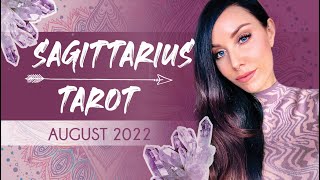 SAGITTARIUS AUGUST TAROT READING  YOUR FINANCIAL STRUGGLE ENDS A DIVINE GIFT CHANGES EVERYTHING [upl. by Naashar]