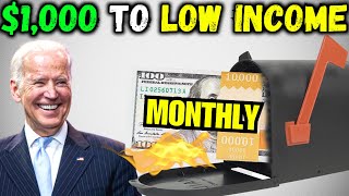 Unbelievable 1000Month for Low Income How to Get Your Stimulus Check EXPLAINED [upl. by Dunlavy]