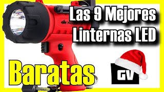 🔦Las 9 MEJORES Linternas LED BARATAS de Amazon 2023 ✅ CalidadPrecio Potentes  Recargables [upl. by Odarbil]