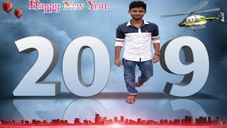 Happy New Year Editing PicsArt 2019  PicsArt Editing Tutorial Youtube Channel  Mojar Tv [upl. by Hawk]