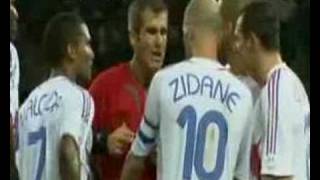 Zidanes Headbutt Arie Bastiaan Kopstoot Dutch [upl. by Awe]