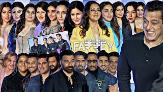 UNCUT  Farrey Grand Premiere  FULL HD VIDEO  Salman Khan Katrina Sunny Deol Shahrukh’s Wife [upl. by Rhyne]