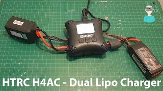 HTRC H4AC  Budget Friendly Dual Lipo Charger [upl. by Lasorella]