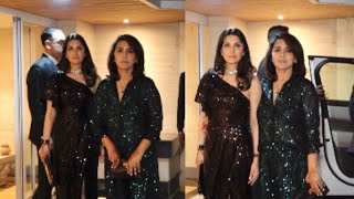 Neetu kapoorRiddhima KapoorAyan Mukerji Spotted at after Wedding Bash at Ranbir Alia Home [upl. by Kaehpos]