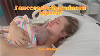 How I induced myself at 38 weeks pregnant  Natural labour induction methods [upl. by Adnuhser335]