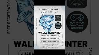 Turnamen fishing planet ikan walleye map emerald fishingplanet [upl. by Maon]