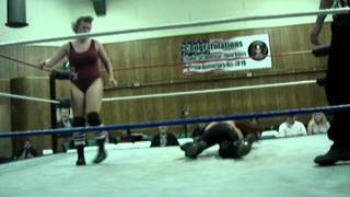 Dungeon Championship Wrestling Thunderkitty vs Sassy Stephie [upl. by Ignacia]