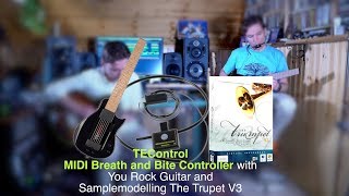 MIDI Guitar Part 5 TEControl MIDI Breath and Bite Controller [upl. by Dannica]