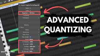 Advanced Quantizing in Logic Pro  Keep the Feel of Your Performances [upl. by Bores]