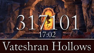 ESO  317K Console Record Vateshran Hollows  Firesong  PSNA [upl. by Hillie30]