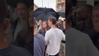 La desesperación de la reina Letizia en plena visita a Paiporta [upl. by Amri]