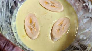 Pazham Pori Recipe in Tamil  How to Make Pazham Pori  Thennagara samayal [upl. by Einwat]