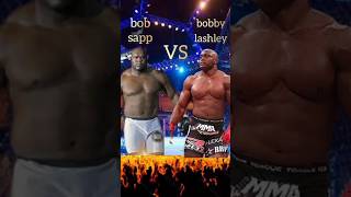 Bobby Lashley vs Bob Sapp  bobby KNOCKOUT Monster Sapo MMA fight HD [upl. by Airahcaz]