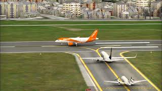 Plane Spotting Takeoff Compilation From Innsbruck Airport  World of Airports  GAME [upl. by Eittod955]