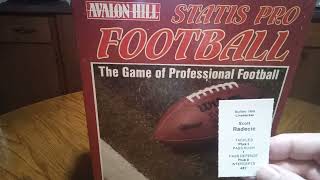 STATIS PRO FOOTBALL TERRITORIAL DRAFT PHILADELPHIA STARS USFL PART 2 [upl. by Newman554]