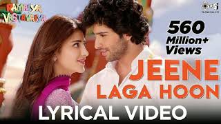 Jeene Laga Hoon Lyrical  Ramaiya VastavaiyaGirish Kumar Shruti Haasan Atif Aslam Shreya Ghoshal [upl. by Strohben]