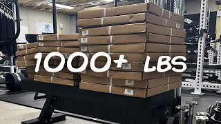 I Bought 1000 LBS of Rogue USA Olympic Plates [upl. by Dunstan263]