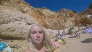 Best Beaches Portugal  Paraiso Beach Carvoeiro  Algarve Beaches [upl. by Lawtun300]