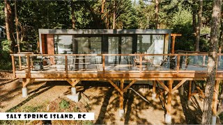 HO4 Honomobo Shipping Container Home on Salt Spring Island BC [upl. by Sennahoj]