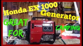 Honda EX 1000 Generator [upl. by Ruamaj]