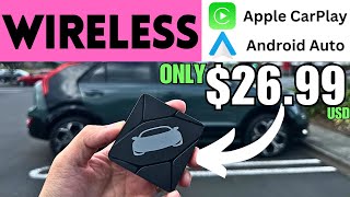 BINIZE Wireless CarPlay amp Android Auto Adapter Review  For MG Kia Haval GWM Nissan etc [upl. by Ashman129]