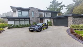 Contemporary 4 Bedroom Detached House in Nairn Road Canford Cliffs Poole [upl. by Oivaf]