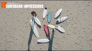 10 SURFBOARD IMPRESSIONS a film by studdio467 [upl. by Zetes282]