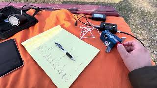 POTA QRP CW QSO with WP4F [upl. by Adnalahs445]