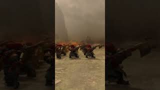 Ranged Units in Total War Chaos Dwarfs shorts totalwar warhammer [upl. by Clive]