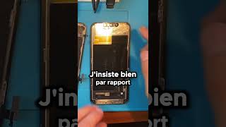 Changement d’écran d’un iPhone 13 avec écran original reconditionné reparation smartphone repair [upl. by Ashlee350]