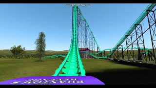 Phantoms Revenge Kennywood No Limits 2 Updated POV HockeyGUY66871 [upl. by Eolande104]