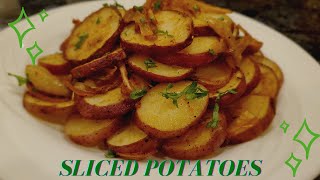 Sliced Roasted Potatoes with Onions [upl. by Wan679]