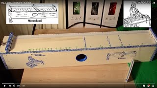 Monochord  Tutorial Bauanleitung [upl. by Enelrac]