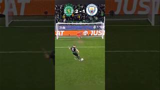 Champions League Sporting vs City Epic Showdown [upl. by Lennahs653]