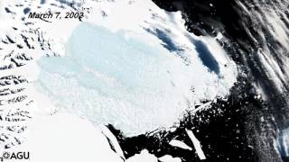 2002 LarsenB Ice Shelf Collapse [upl. by Ornstead]