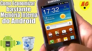 Como Economizar Muita Memória Interna do Android [upl. by Michiko453]