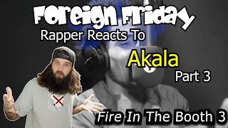 Rapper Reacts To Akala  Fire In The Booth part 3 [upl. by Eidolem550]