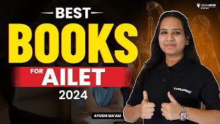 Best Books for AILET  AILET 2024 Preparation Must Watch [upl. by Idnyc]