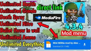 Mini Militia Hack All MOD Download 🔥VIP features MOD Download 😱 [upl. by Ruy]