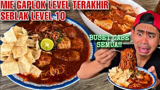 AKHIRNYA MAKAN MIE GAPLOK LEVEL TERPEDAS DAN SEBLAK LV 10 DI SEBLAK MAMA NARA [upl. by Edelson]