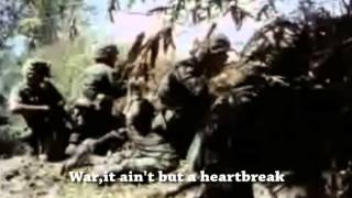 Edwin Starr  War wlyrics  Vietnam War footage [upl. by Syck]