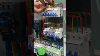 double pole mcb connection diagram 3phase mcb box electricalwires electriciancourse mcb short [upl. by Ardnic]