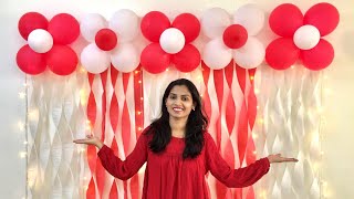 Very Easy Balloon Decoration Ideas  Balloon Decoration Ideas for any occasion at home [upl. by Yks161]