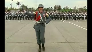 Chile Military Parade with Chilean Commentator [upl. by Aletse]