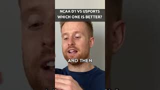 USPORTS VS NCAA D1  Which One Is BETTER shorts [upl. by Ahseena]