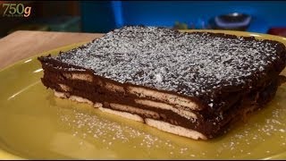 Recette de Gâteau aux Petits Beurre  750g [upl. by Canute]