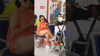 Priyanka Karki Spoted at Pokhara Airport with Husband Ayushman 😍 viralshorts priyankakarki [upl. by Artima]