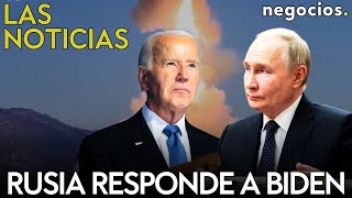 LAS NOTICIAS Rusia responde al permiso de Biden a Ucrania Trump quiere revocarlo y Zelensky avisa [upl. by Ginsburg]