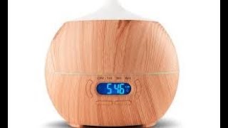 Bluetooth Essential OIl Diffuser Review and oils from the RV BIG SAVINGS [upl. by Neenwahs]